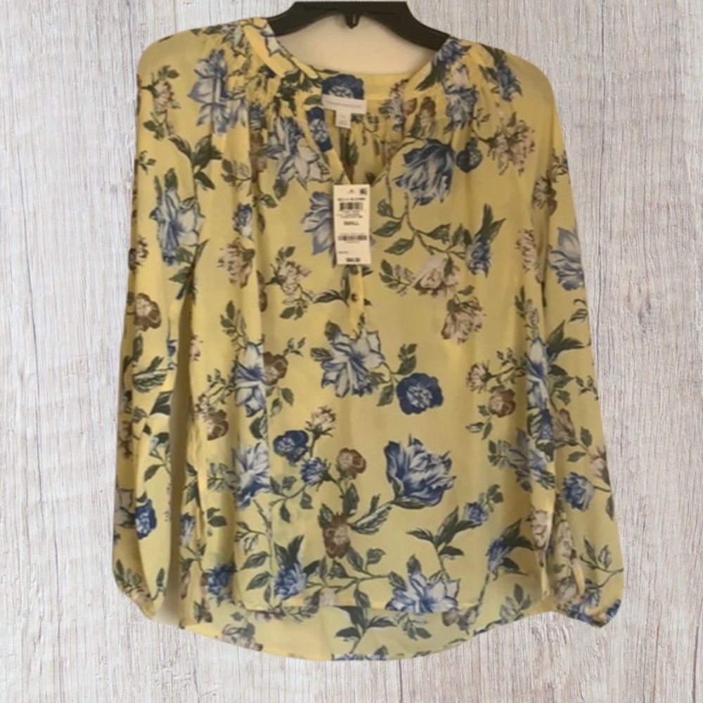 NWT Charter Club Floral Blouse